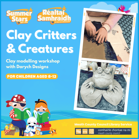 clay modelling workshop for children meath free