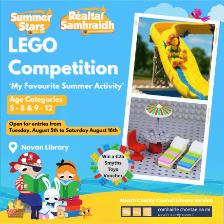 Summer Stars 2025 Lego Competition 2025 Navan Library