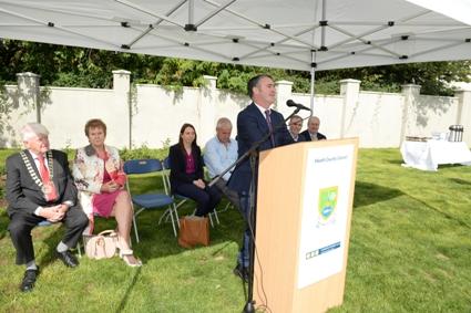 Damien English Speech at Launch of Connaught Grove Housing in Athboy