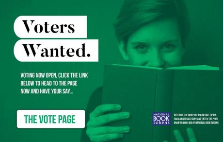 Voters Wanted Caption Beside Picture of Woman Reading