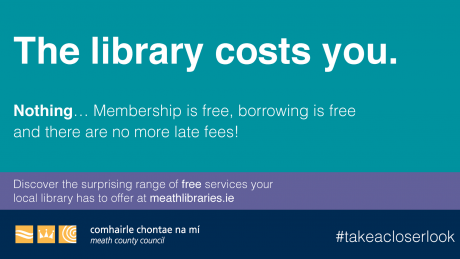 The library costs you. 