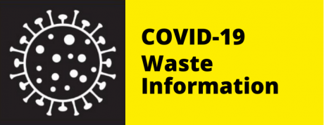COVID-19 Waste Info Website Heading