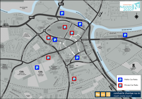 TRA Navan Town Scheme Map