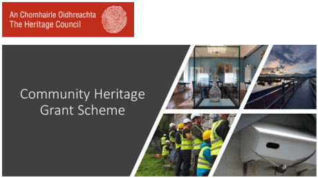 Combined logo and Community Heritage grant scheme