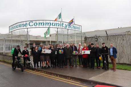 Safe Routes to School Scheme completed at Ashbourne Community School