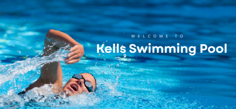Swimmer in Kells Swimming Pool